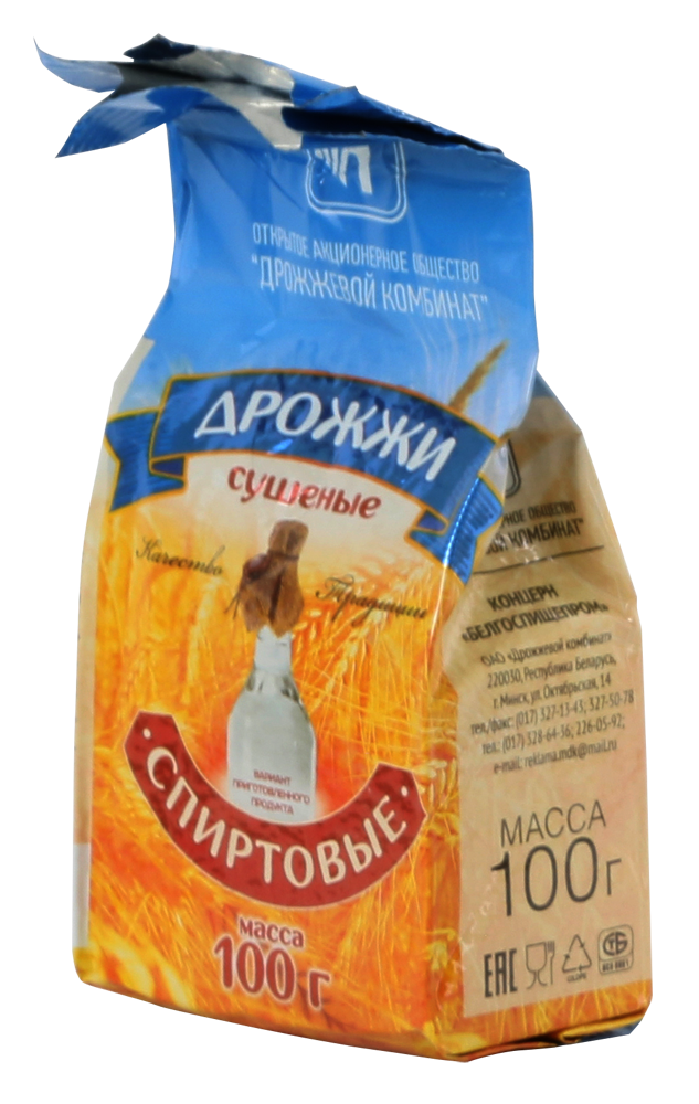Дрожжи спиртовые 100 гр